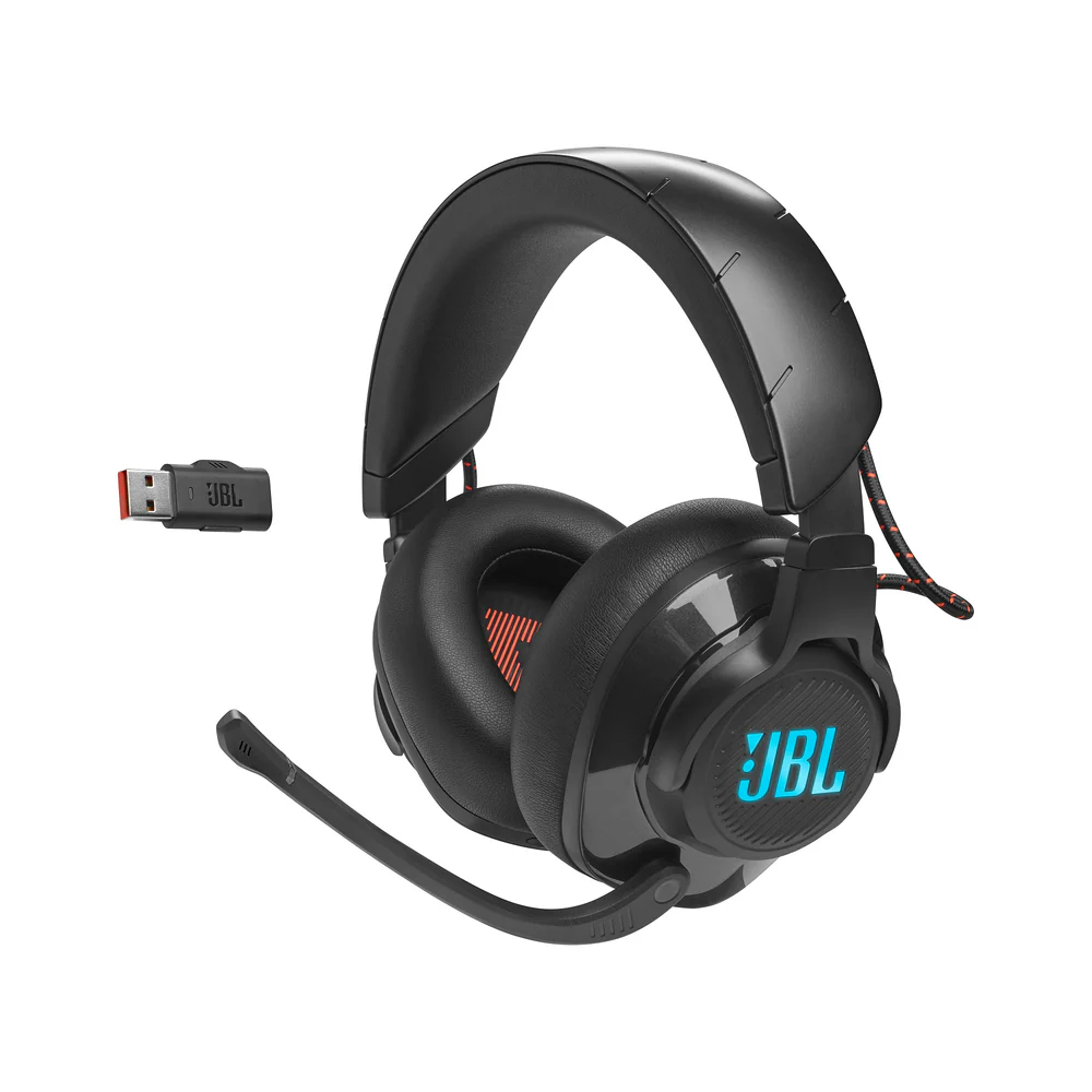 JBL Quantum 610 - Wireless Over-Ear Gaming Headset with Flip-Up Boom Mic - Black