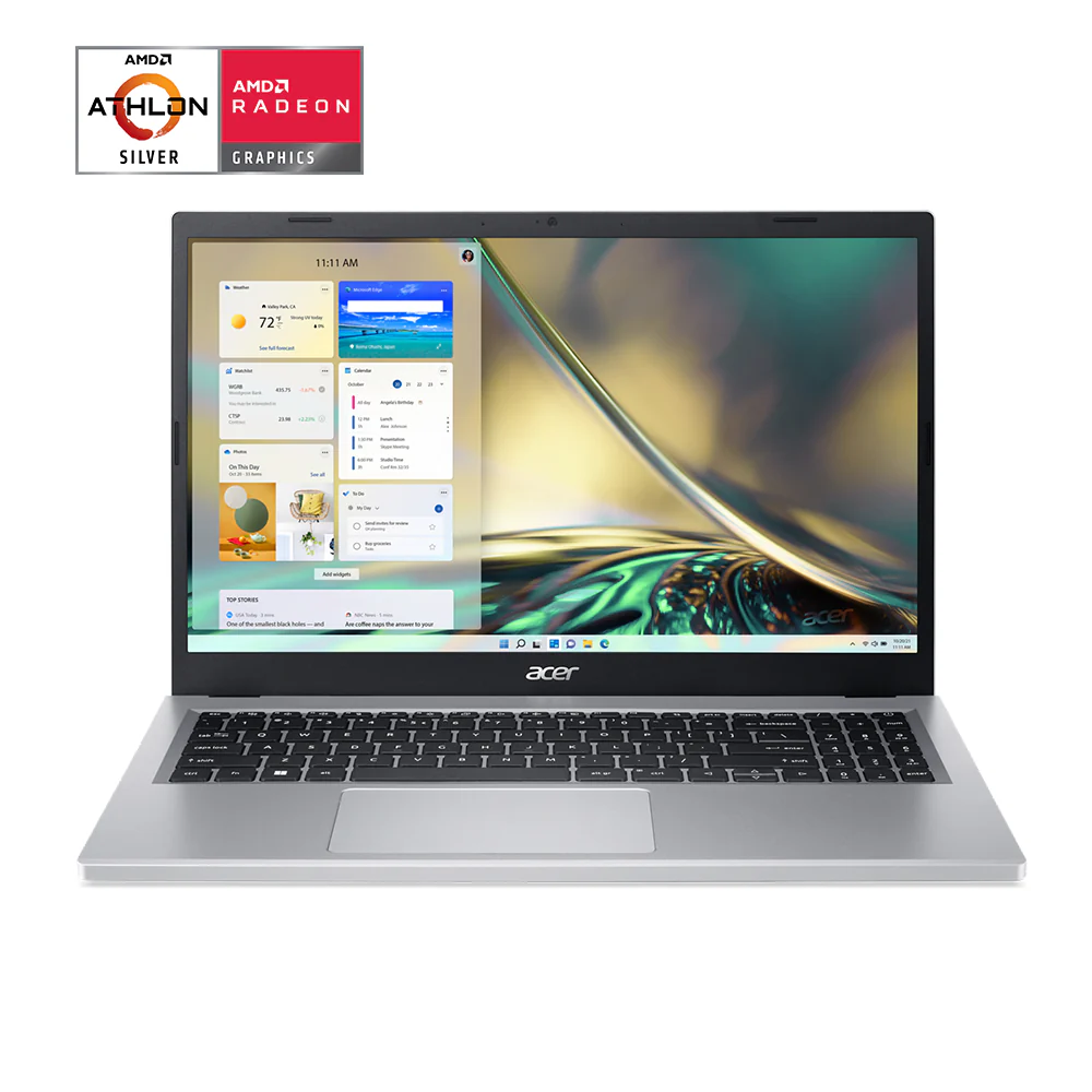 Acer 15.6'' FHD Laptop - AMD Athlon Silver 7120U - 256 GB SSD - 8 GB RAM - Windows 11 Home