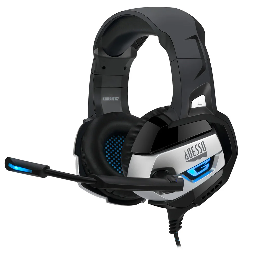 Adesso Xtream G2 Stereo USB Gaming Headphones with Microphone