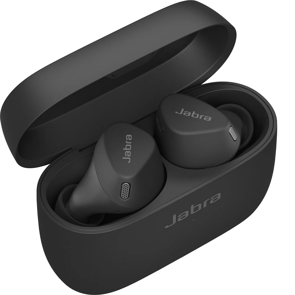 Jabra Elite 4 In-Ear Active True Wireless Noise Canceling Black Headphones