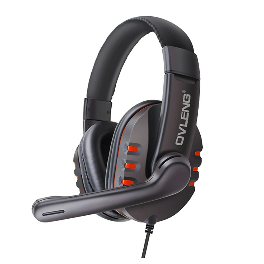 Ovleng Q7 Super Bass USB Wired Stereo Gaming Headset with Microphone for PC Computer & Laptop