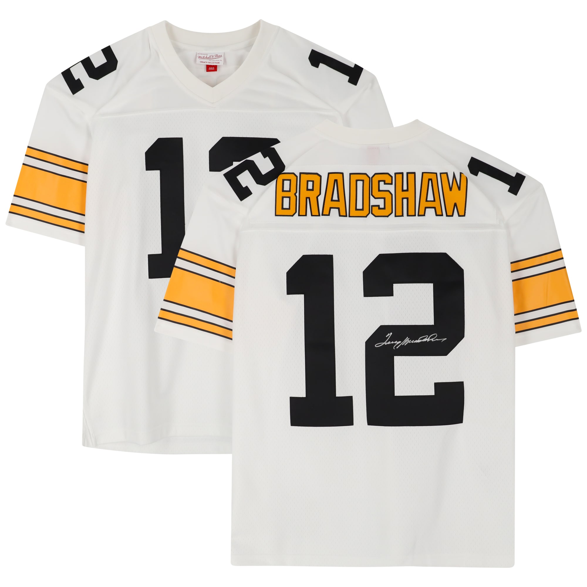 Terry Bradshaw Pittsburgh Steelers Autographed Replica Jersey