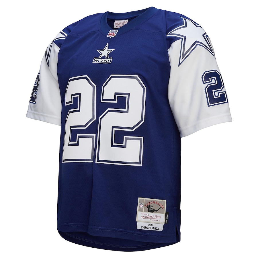 Dallas Cowboys Emmitt Smith Mitchell & Ness Navy Legacy Replica Jersey