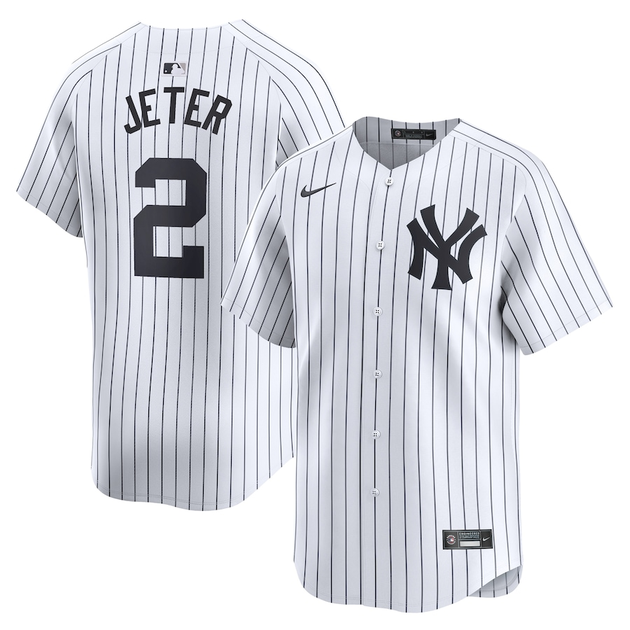 MLB Jeter New York Yankees Nike Home Limited Player Jersey