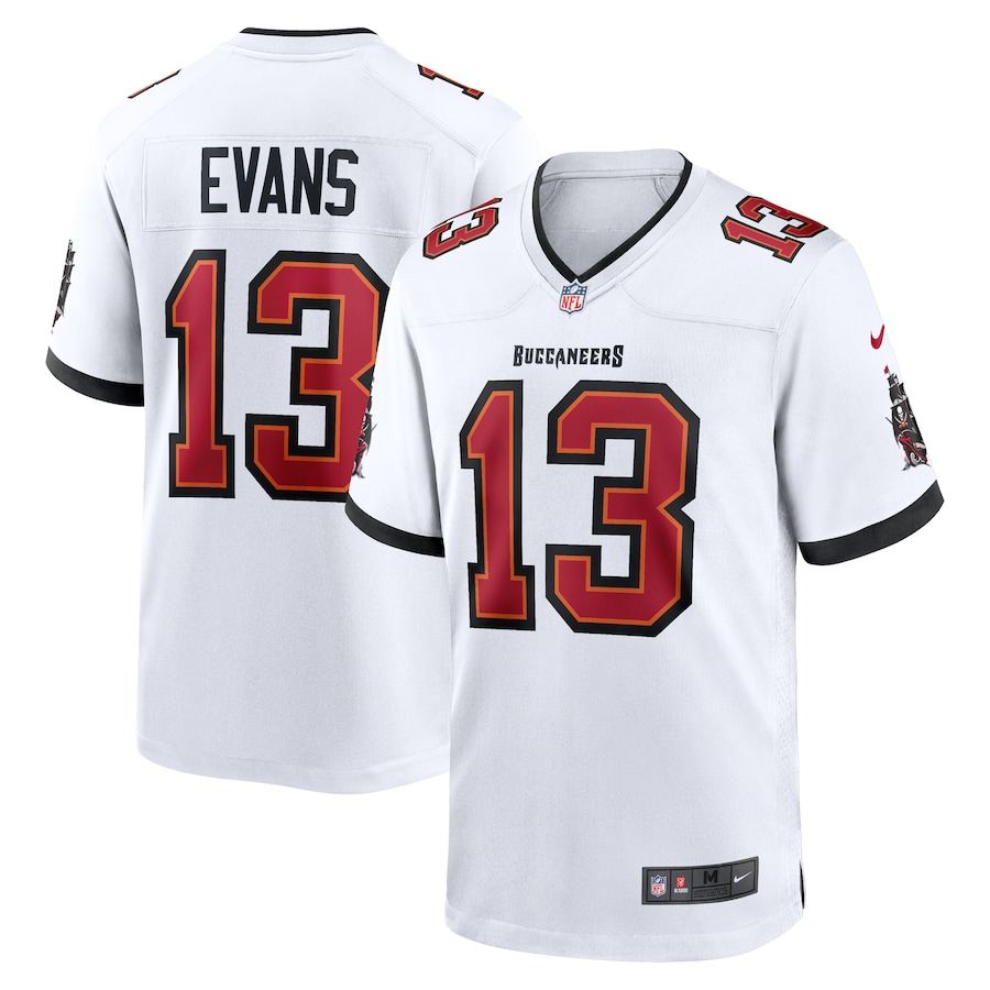 Mike Evans Tampa Bay Buccaneers Nike White Game Jersey – White