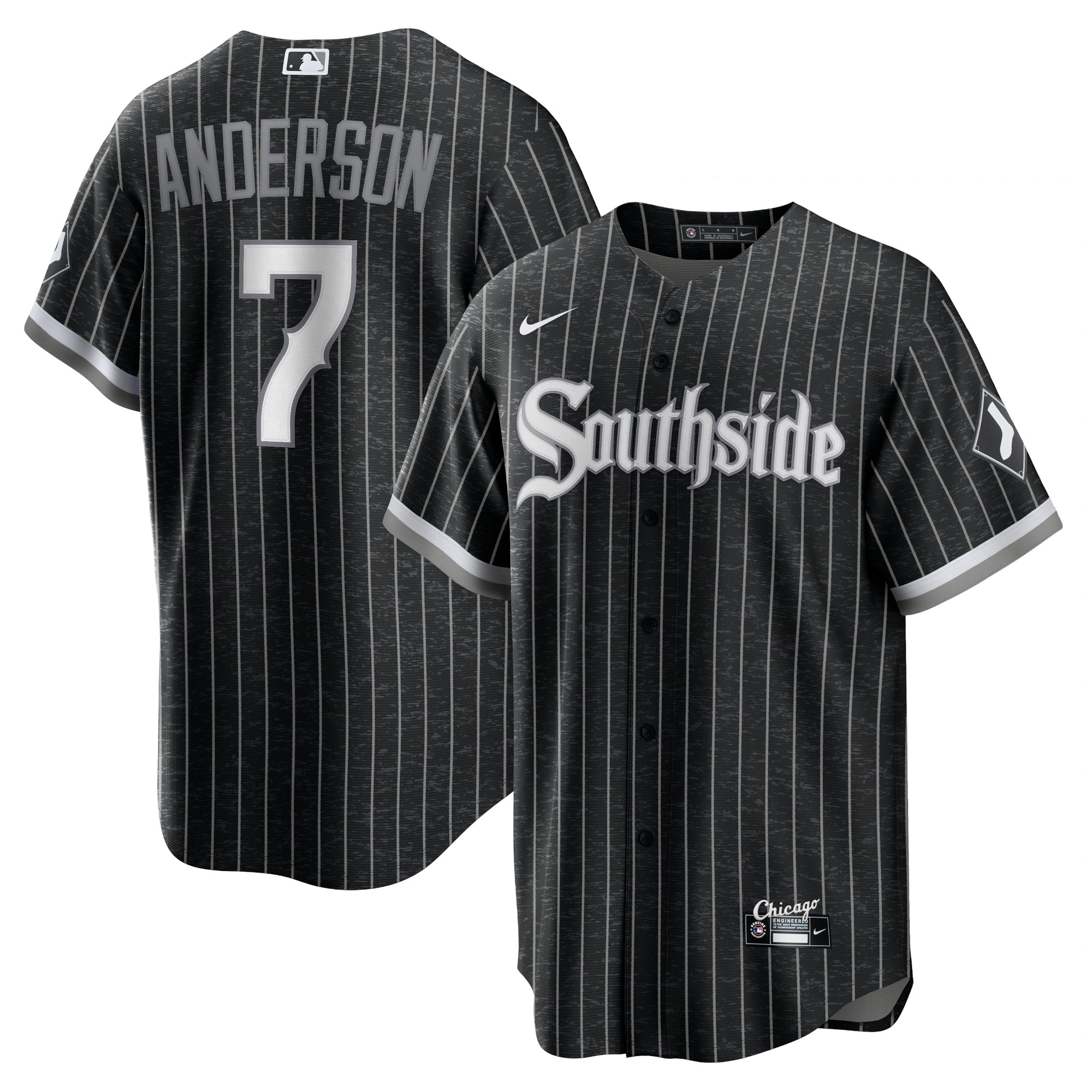 Chicago White Sox Tim Anderson Nike Black City Connect Replica Player Jersey