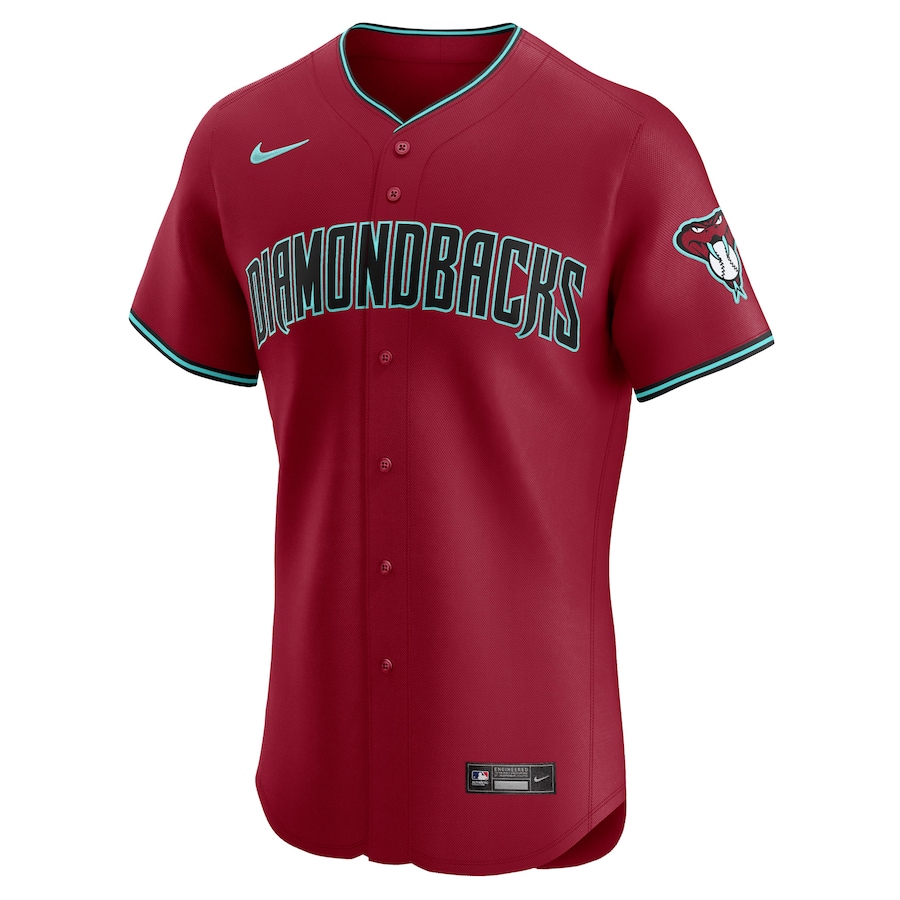 Nike Arizona Diamondbacks Mens Red Logo Alt Limited Baseball Jersey