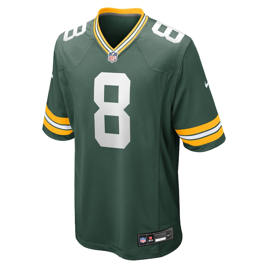 NFL Josh Jacobs Green Bay Packers Nike Team Game Jersey Football