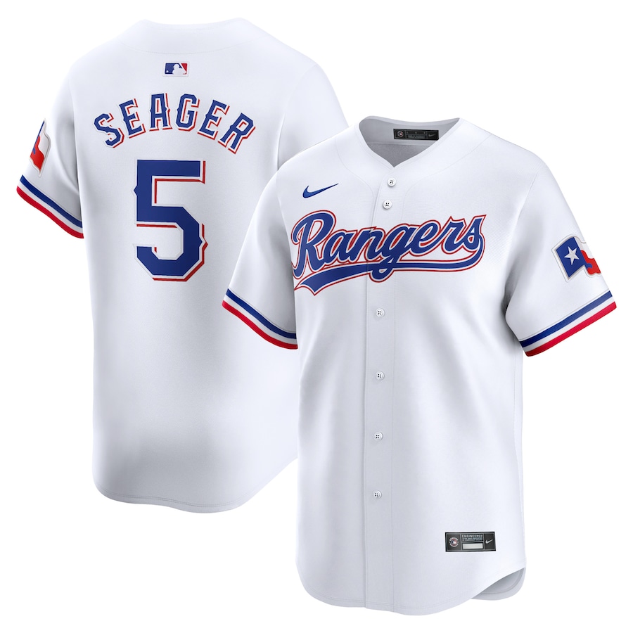 Corey Seager Texas Rangers Nike Home Limited Player Jersey – White