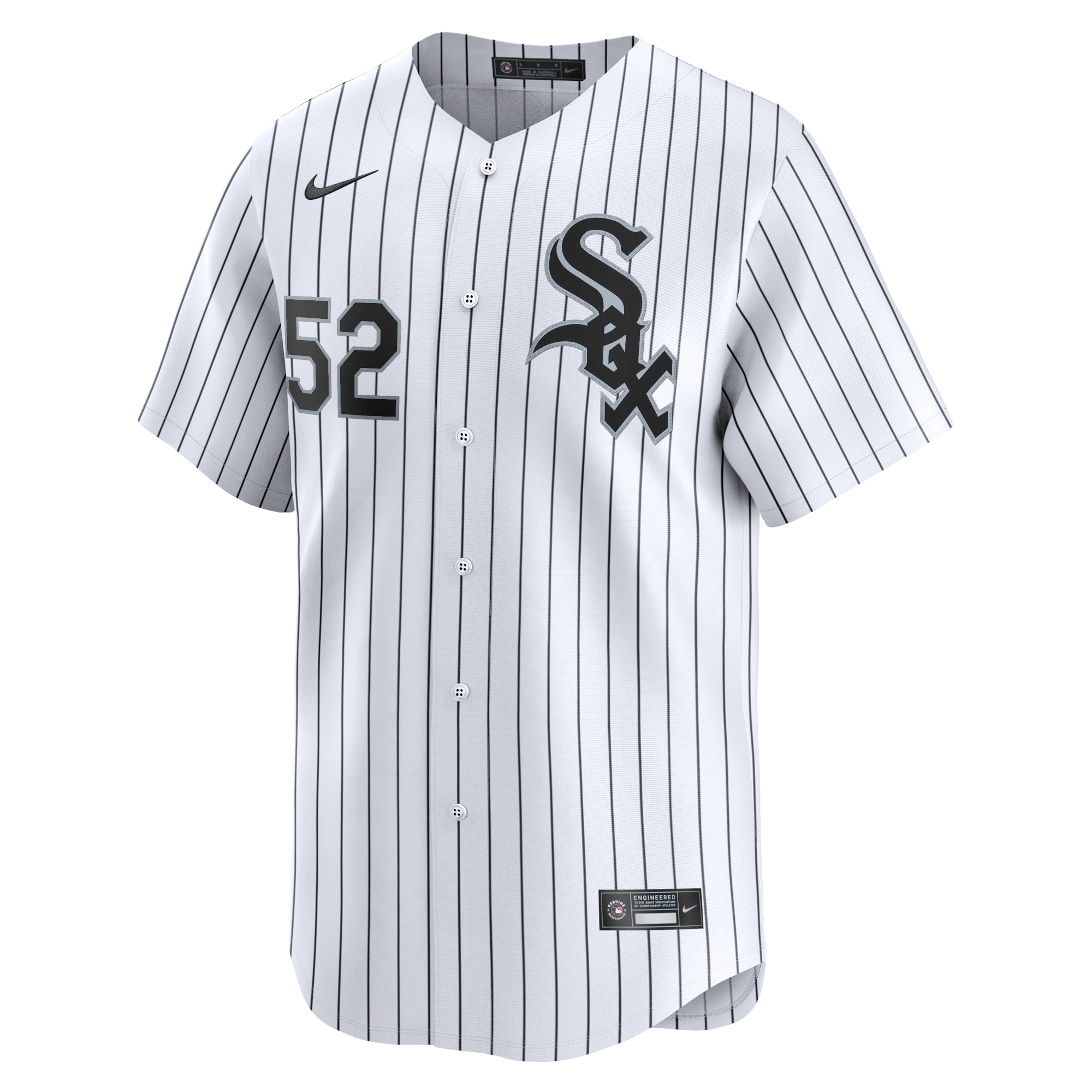 Chicago White Sox Mike Clevinger Nike White Home Limited Player Jersey