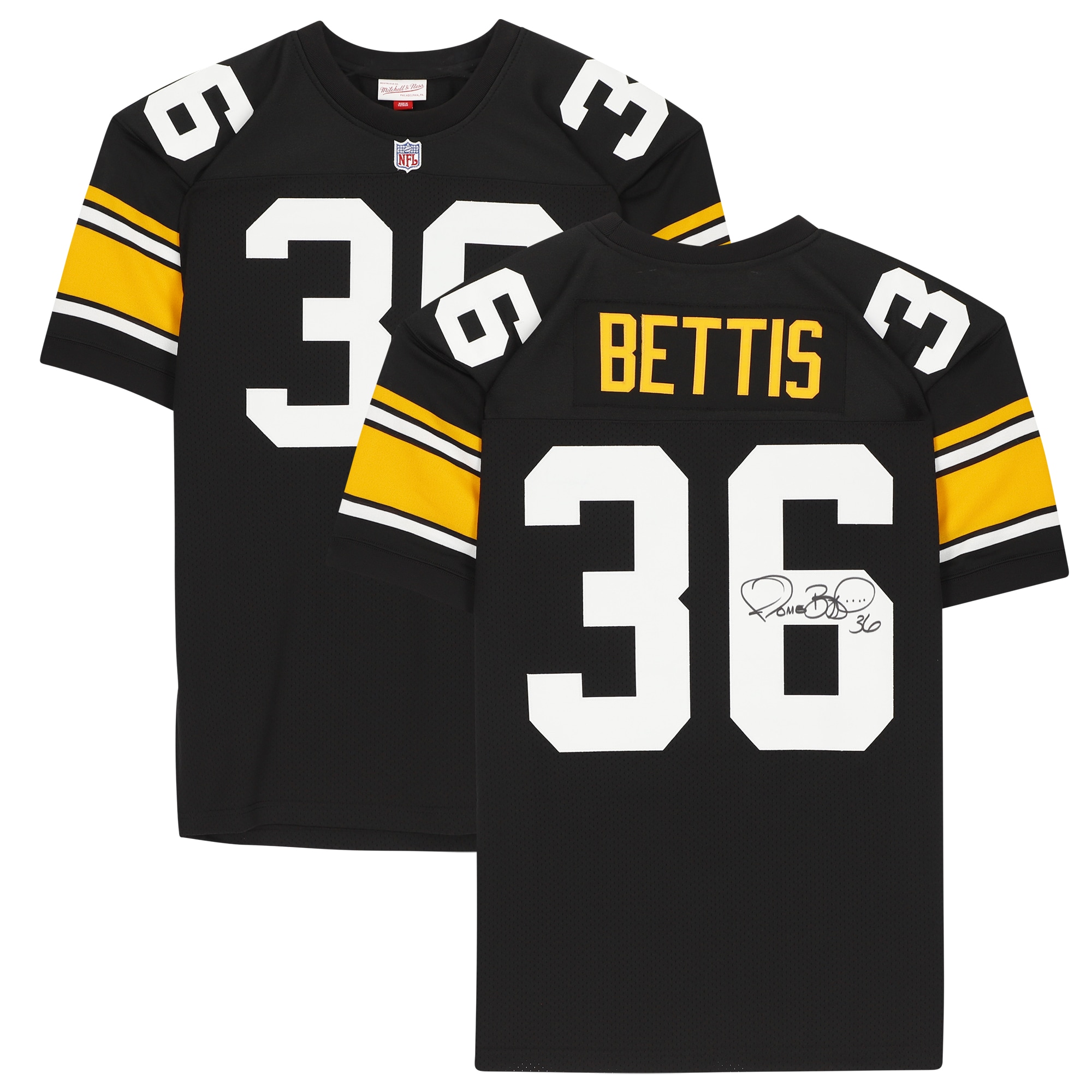 Jerome Bettis Pittsburgh Steelers Autographed Black Jersey