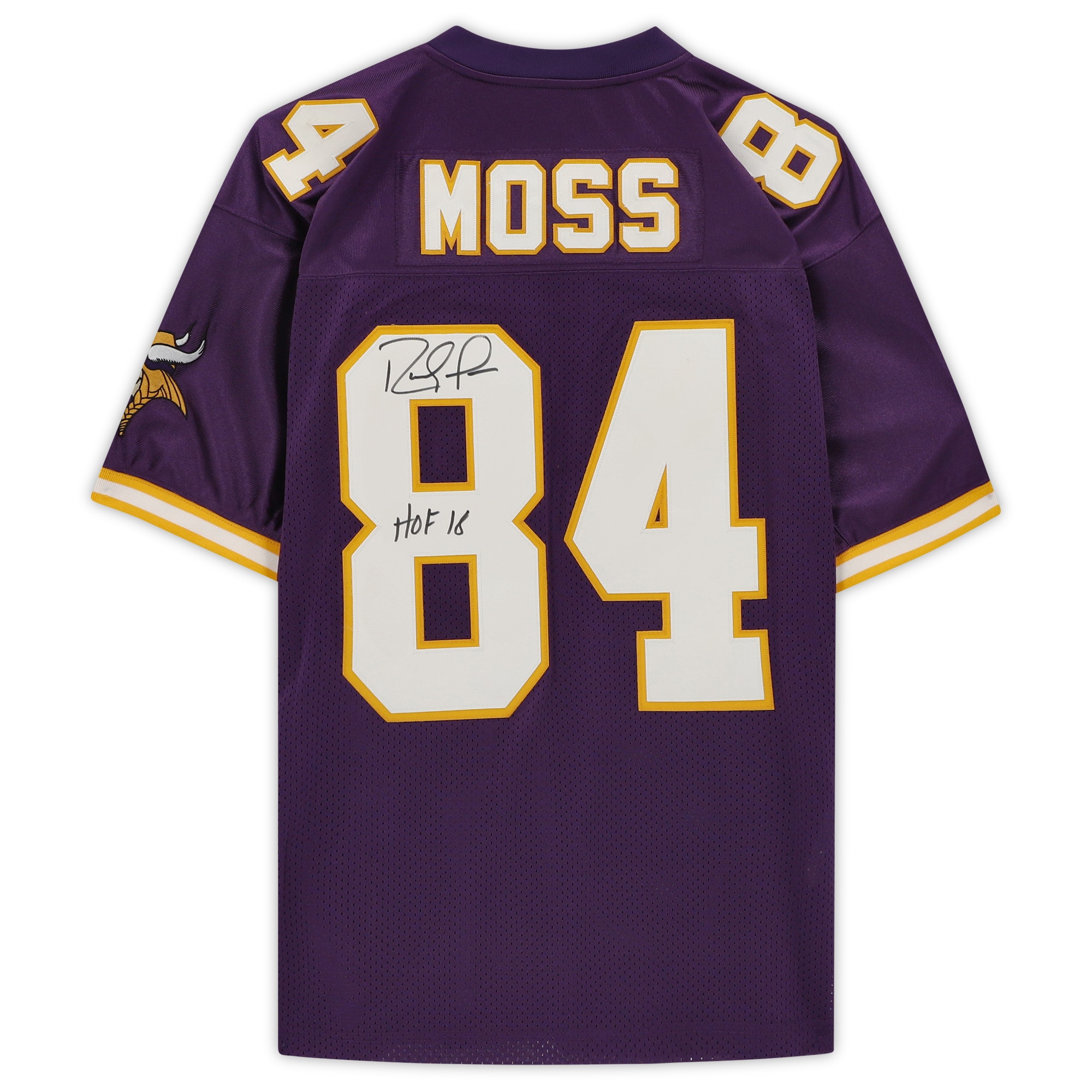 Randy Moss Minnesota Vikings Autographed Purple Jersey