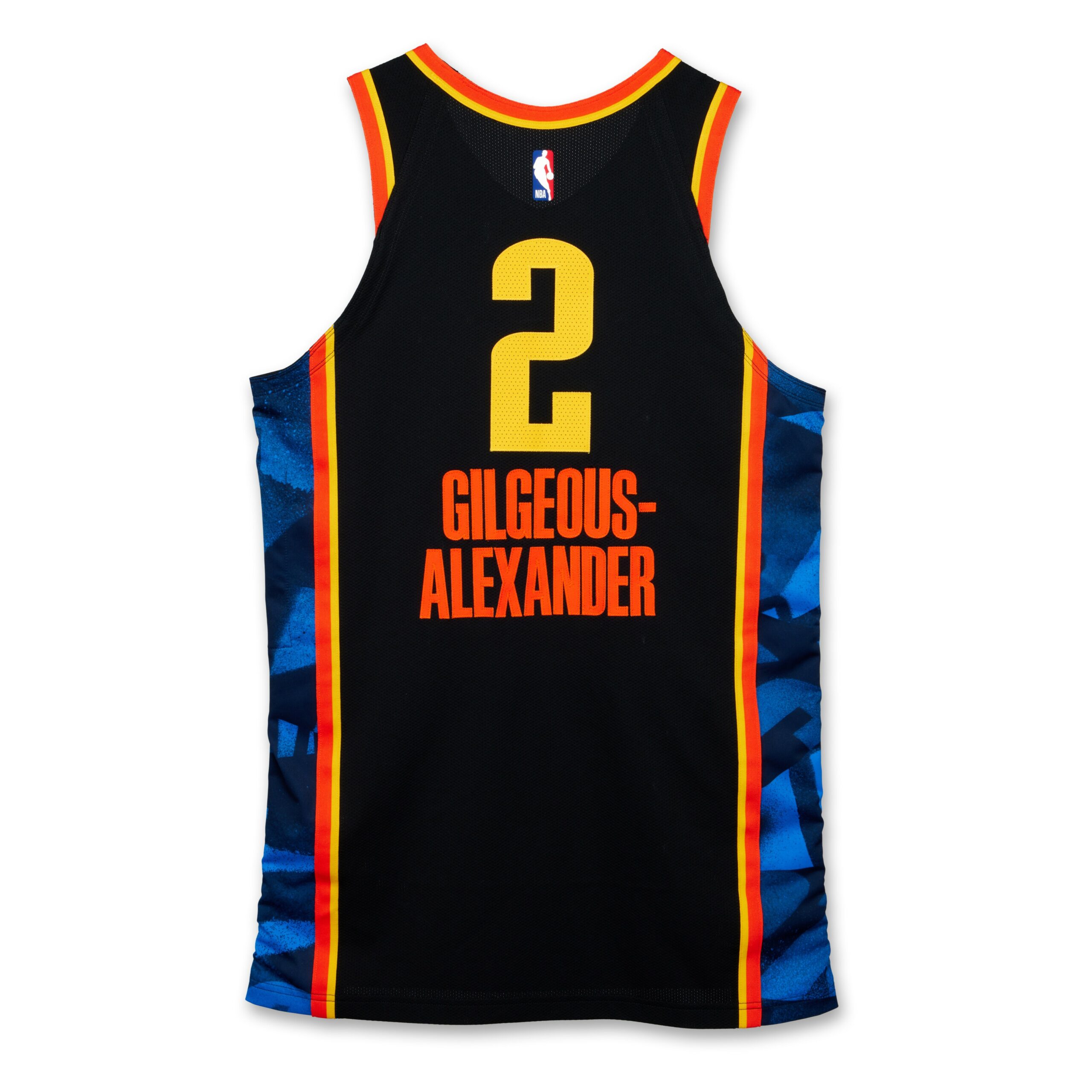 Shai Gilgeous-Alexander Oklahoma City Thunder 2024-2025 Game Worn City Edition Jersey