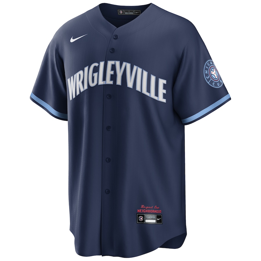 Chicago Cubs Nike Navy City Connect Authentic Jersey
