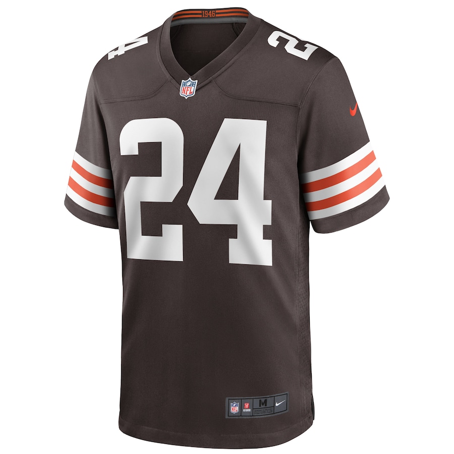 Cleveland Browns Nick Chubb Nike Brown Player Game Jersey
