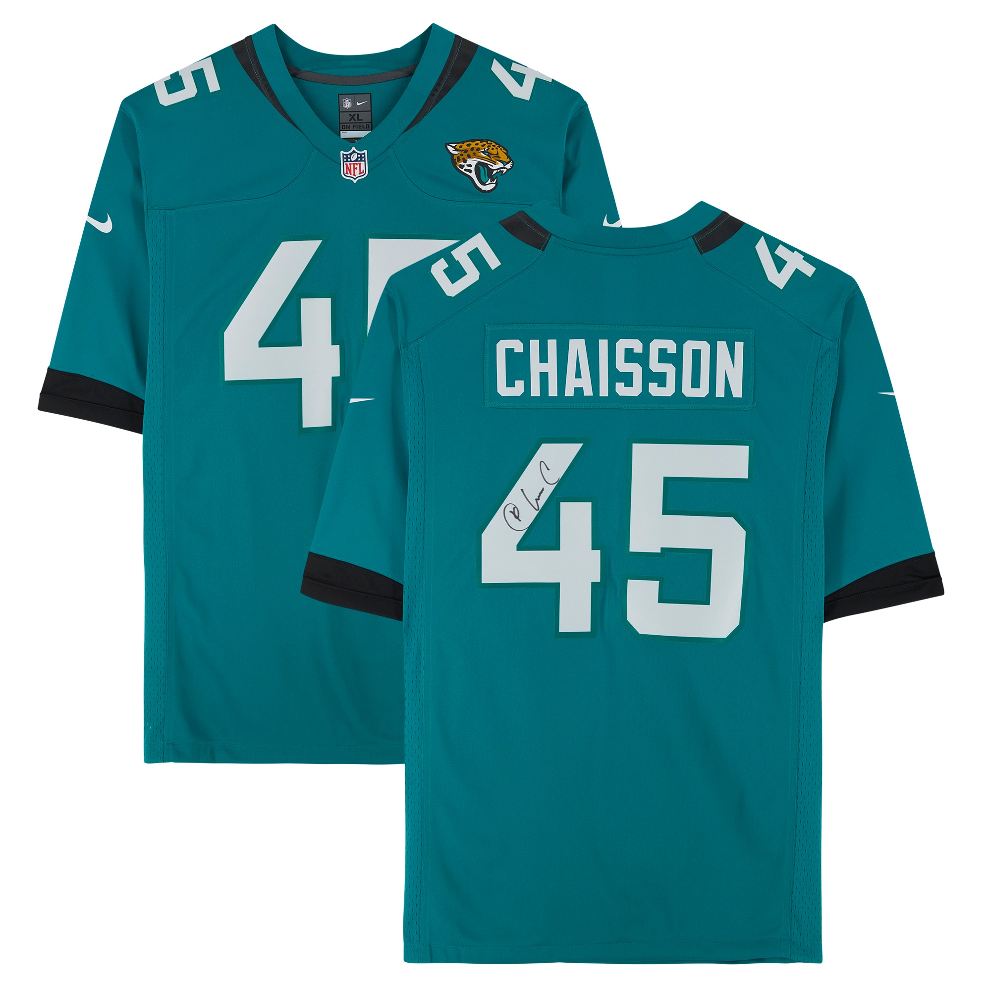 K’Lavon Chaisson Jacksonville Jaguars Autographed Nike Jersey