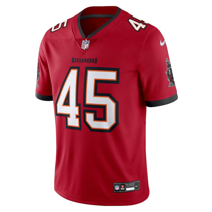Devin White Tampa Bay Buccaneers Nike Vapor Untouchable Limited Jersey – Red