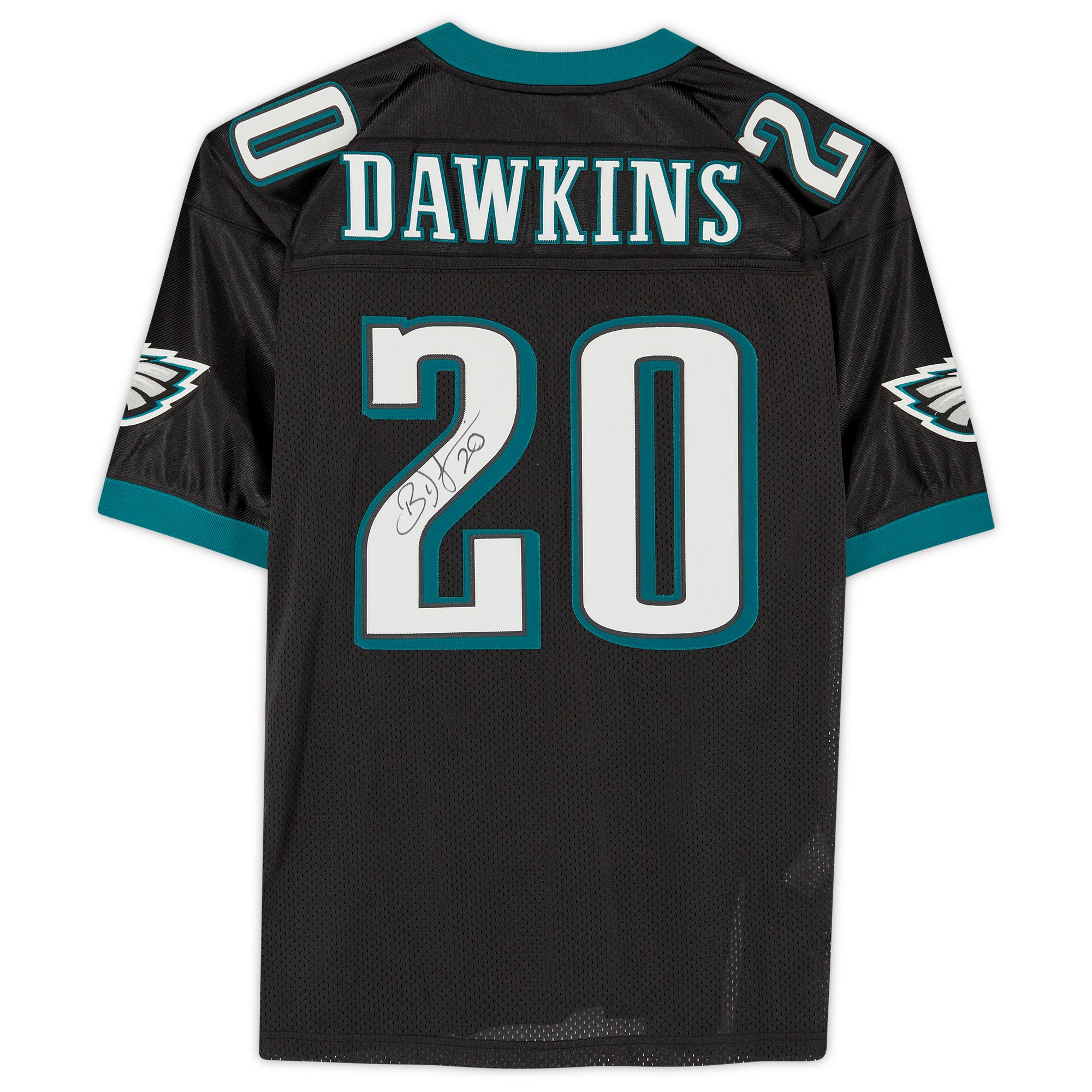 Brian Dawkins Philadelphia Eagles Autographed Black Authentic Jersey