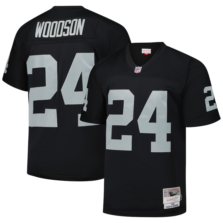 NFL Charles Woodson Las Vegas Raiders Mitchell & Ness Legacy Jersey