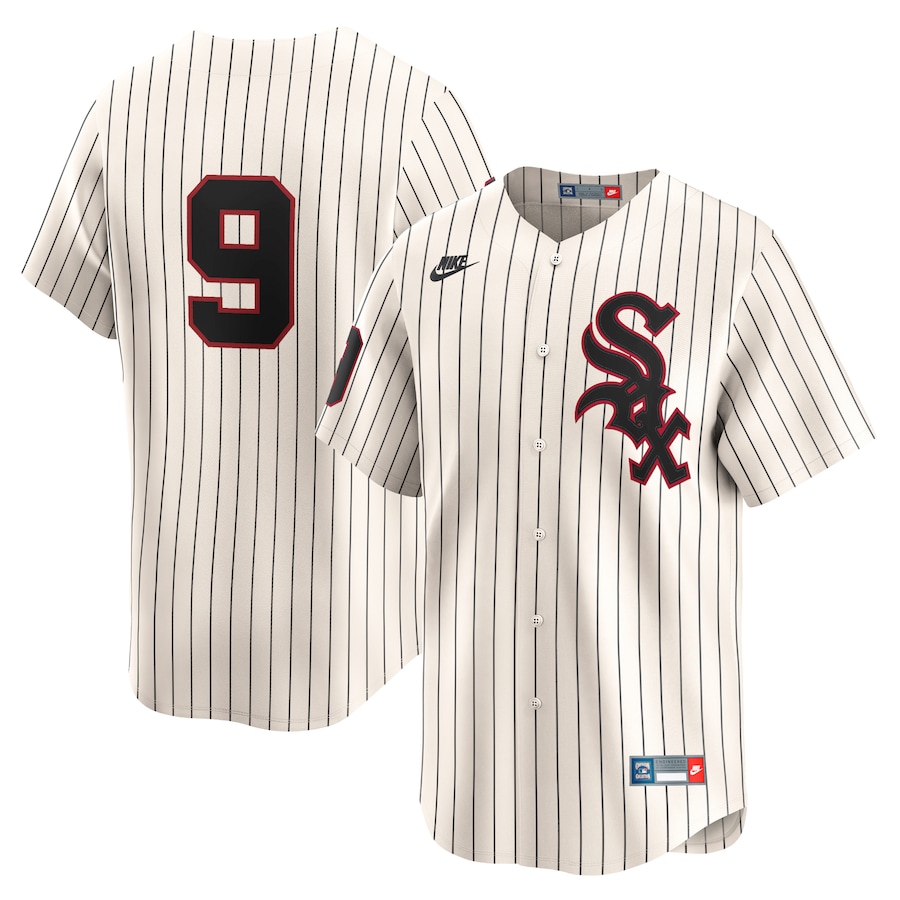 Chicago White Sox Minnie Minoso Nike Cream Throwback Cooperstown Limited Jersey