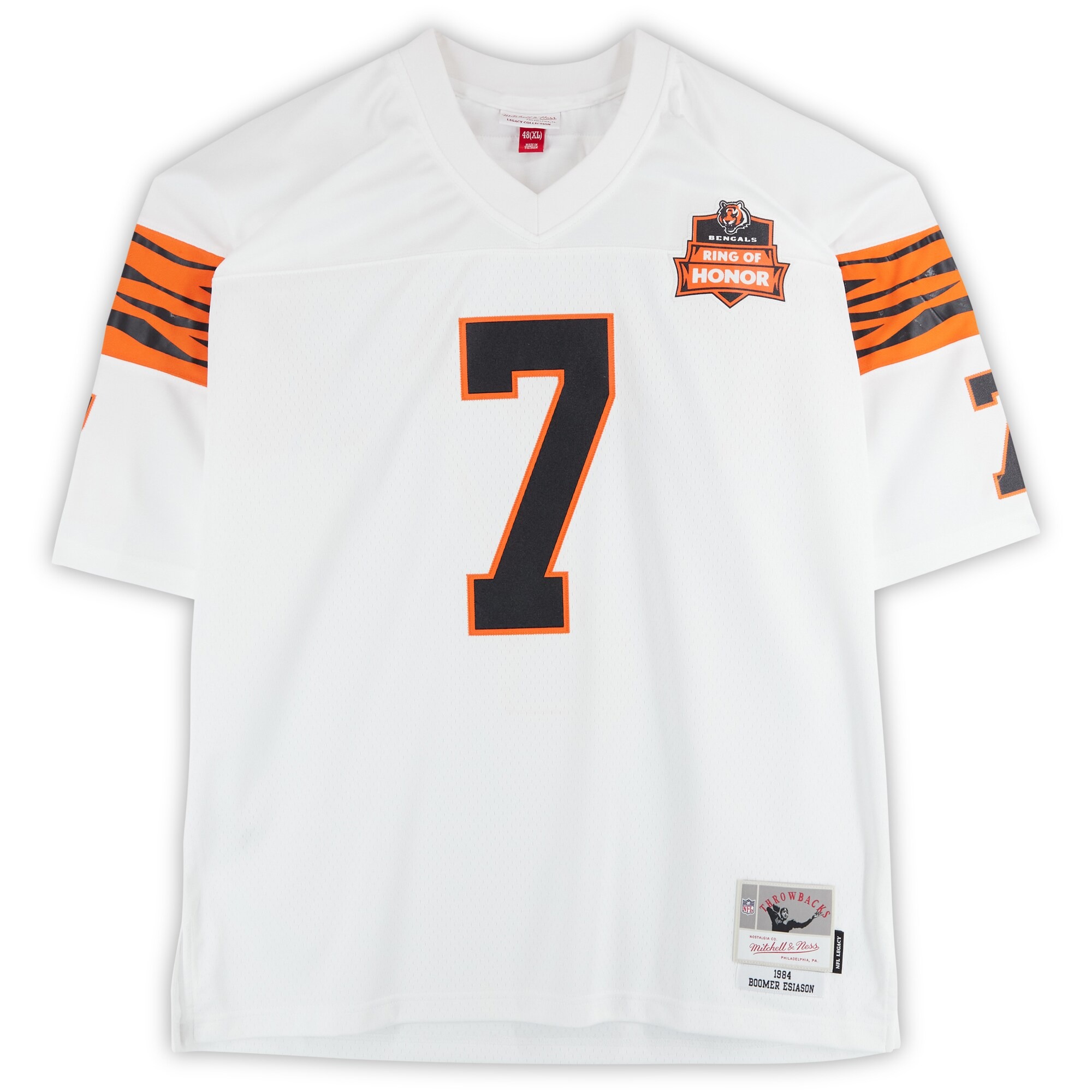 Boomer Esiason Cincinnati Bengals Autographed White Legacy Jersey