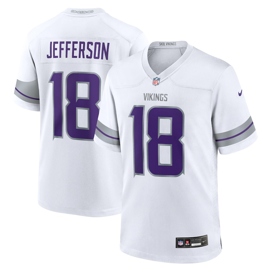 Justin Jefferson Minnesota Vikings Nike Alternate Game Player Jersey