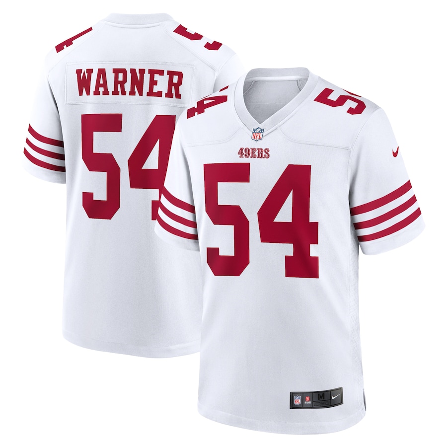 Fred Warner San Francisco 49ers Nike Player Game Jersey – White