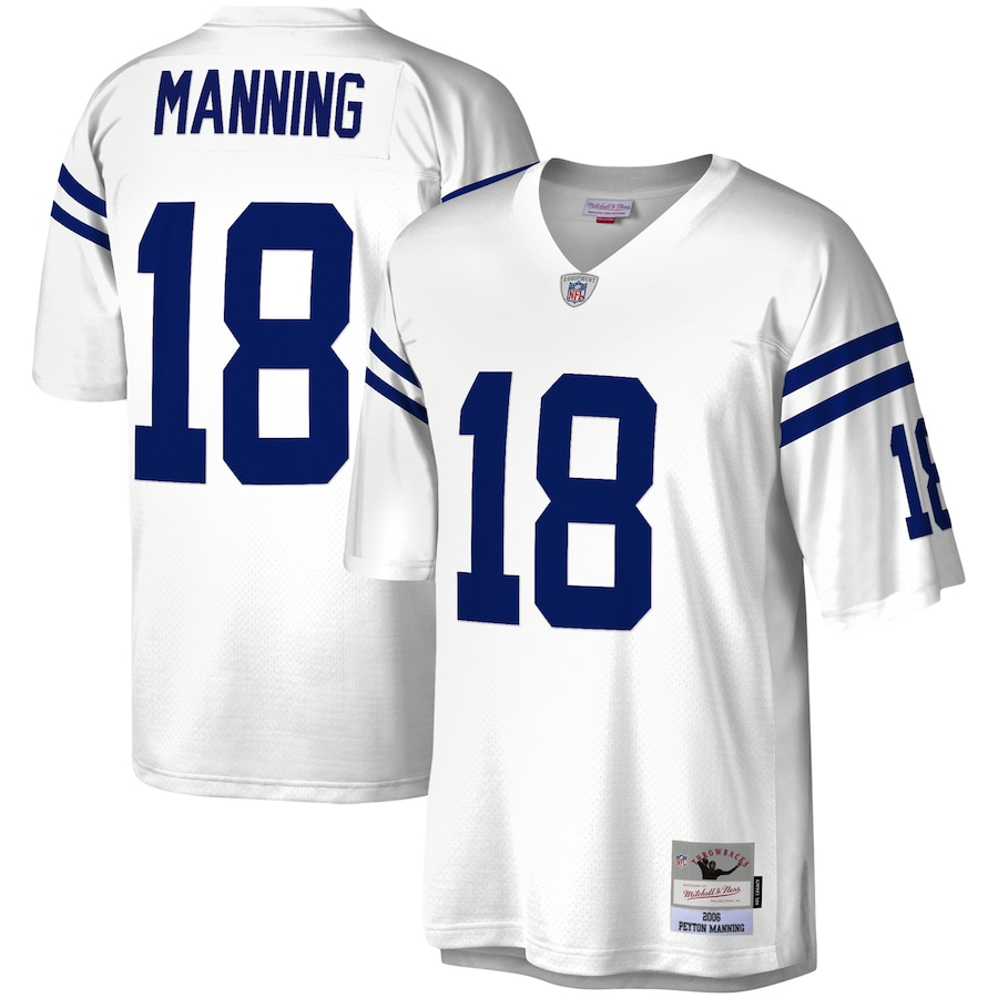 Peyton Manning Indianapolis Colts Mitchell & Ness Legacy Replica Jersey