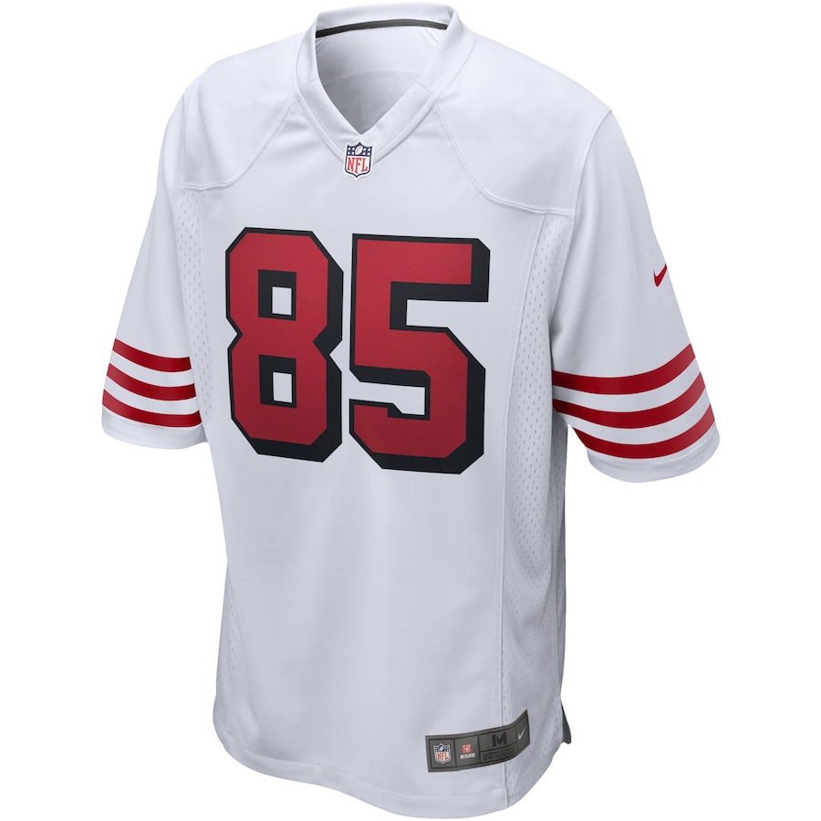 George Kittle San Francisco 49ers Nike Alternate Game Jersey – White