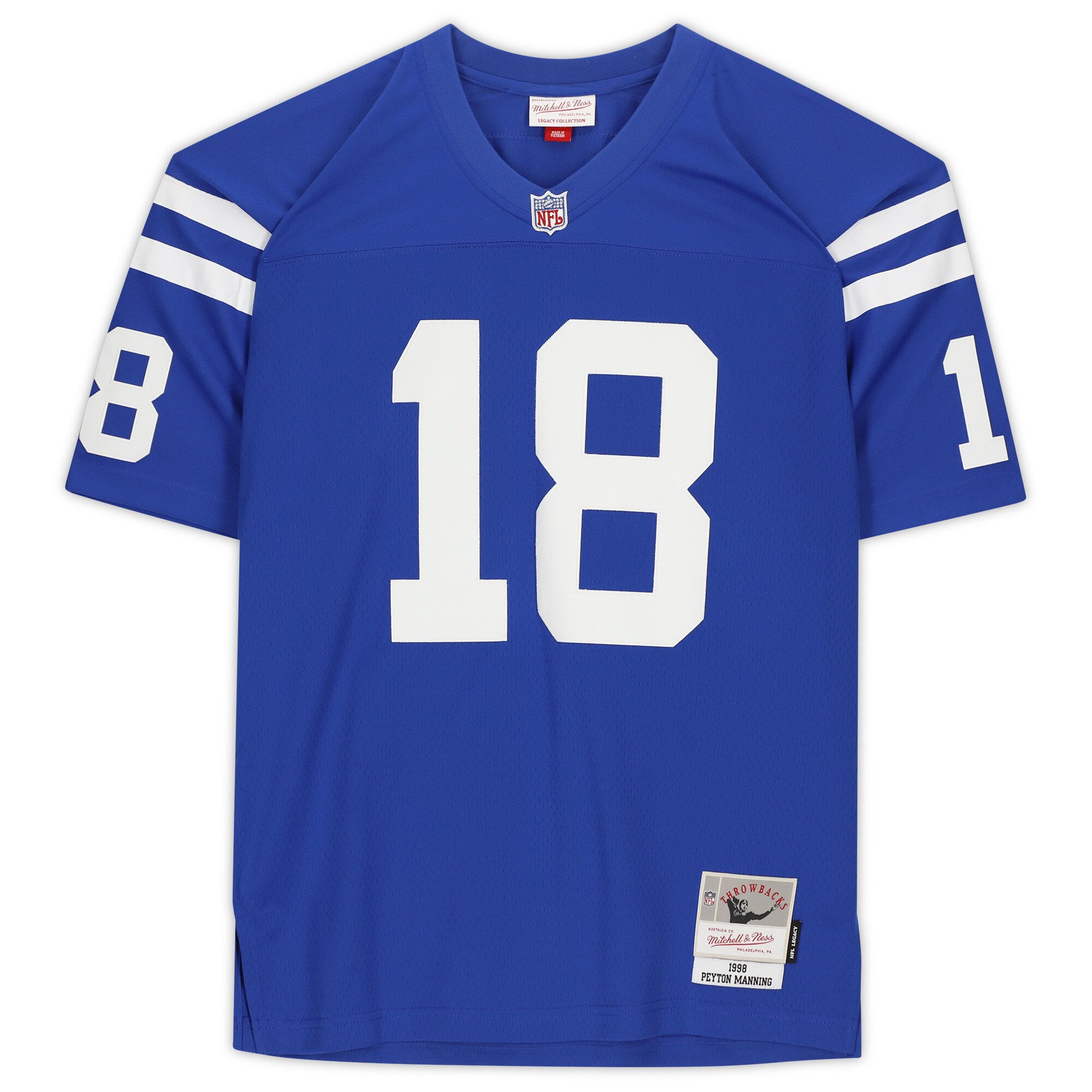 Peyton Manning Indianapolis Colts Autographed Blue Jersey