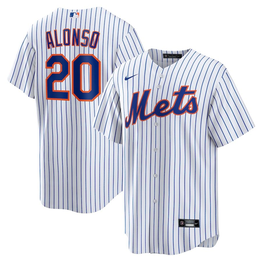 Pete Alonso New York Mets Nike Home Player Name Jersey