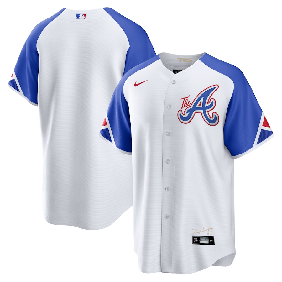 Atlanta Braves Nike White 2023 City Connect Replica Jersey
