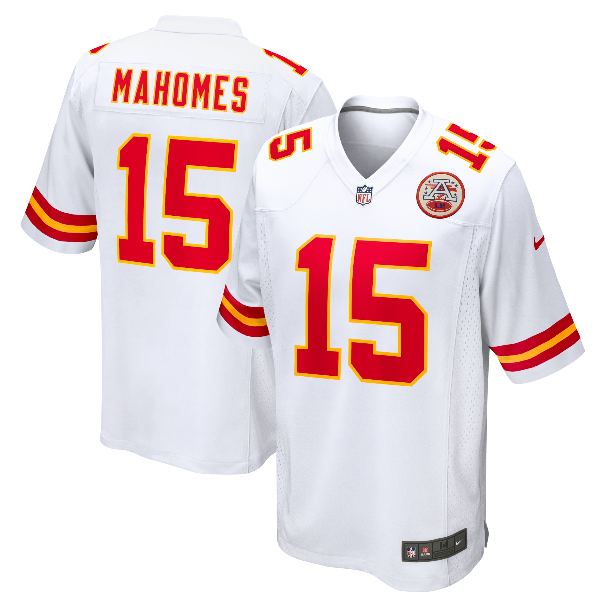 Kansas City Chiefs Patrick Mahomes Nike White Game Jersey