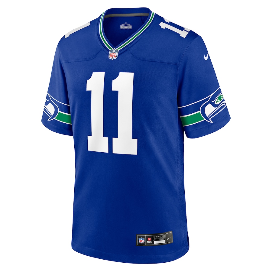 Jaxon Smith-Njigba Seattle Seahawks Nike Throwback Player Game Jersey – Royal