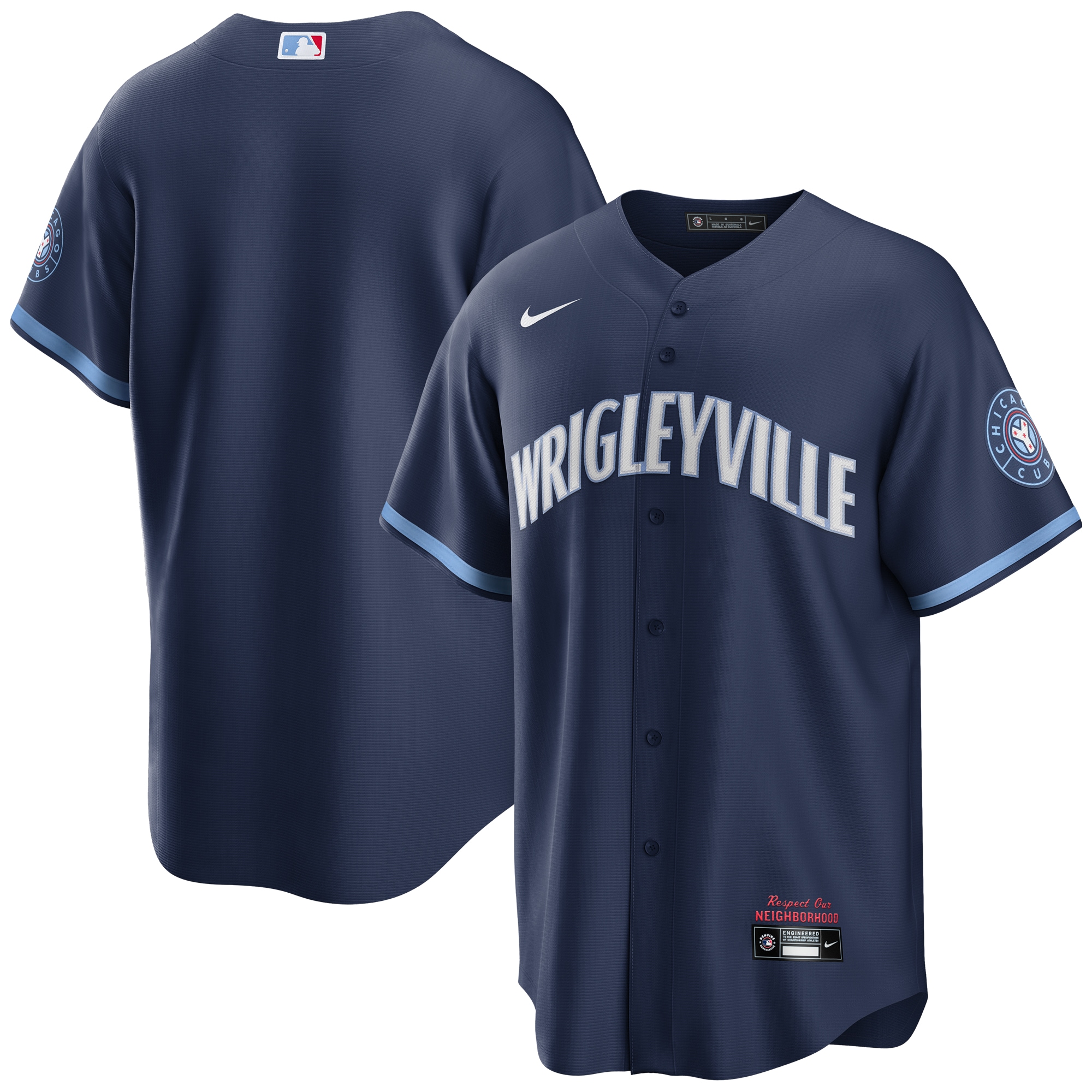 Chicago Cubs Nike Navy City Connect Authentic Jersey
