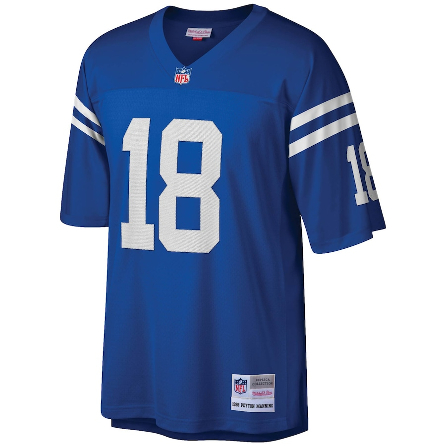 Peyton Manning Indianapolis Colts Mitchell & Ness Legacy Replica Jersey – Royal