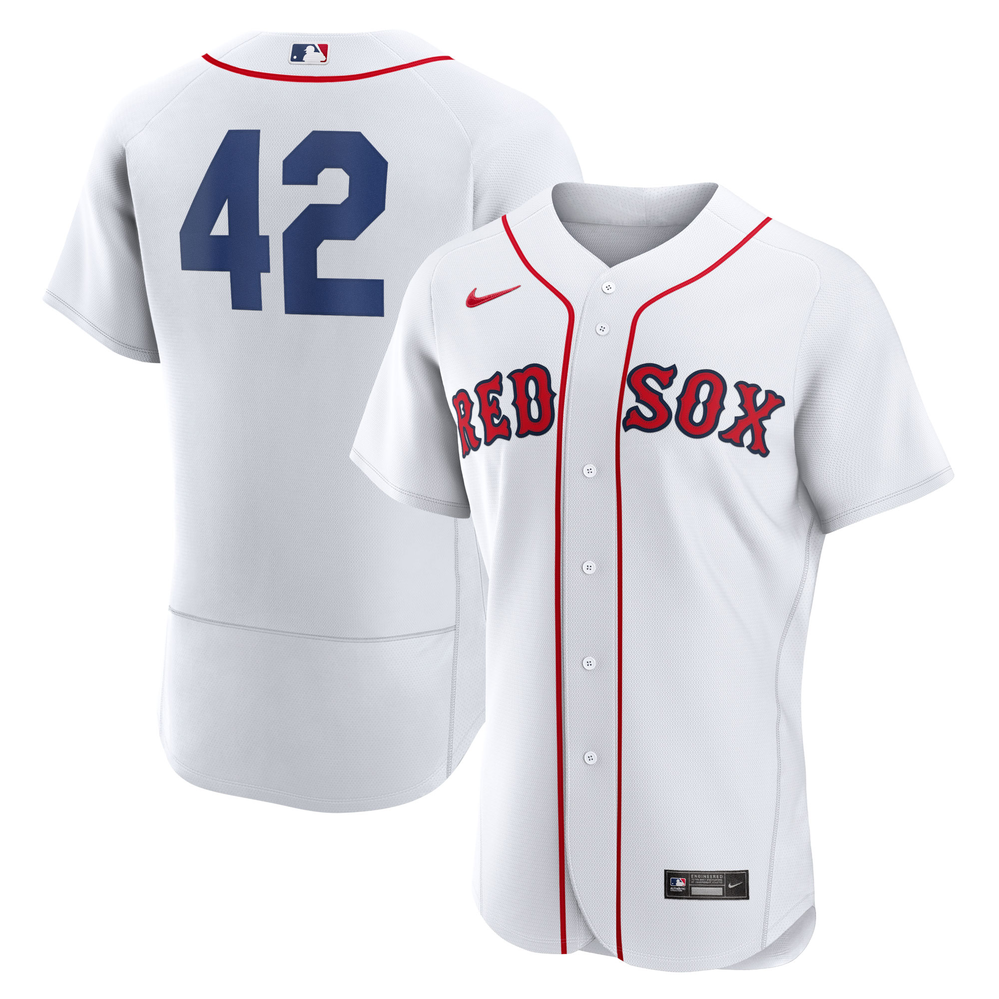Boston Red Sox Nike White 2023 Jackie Robinson Day Authentic Jersey