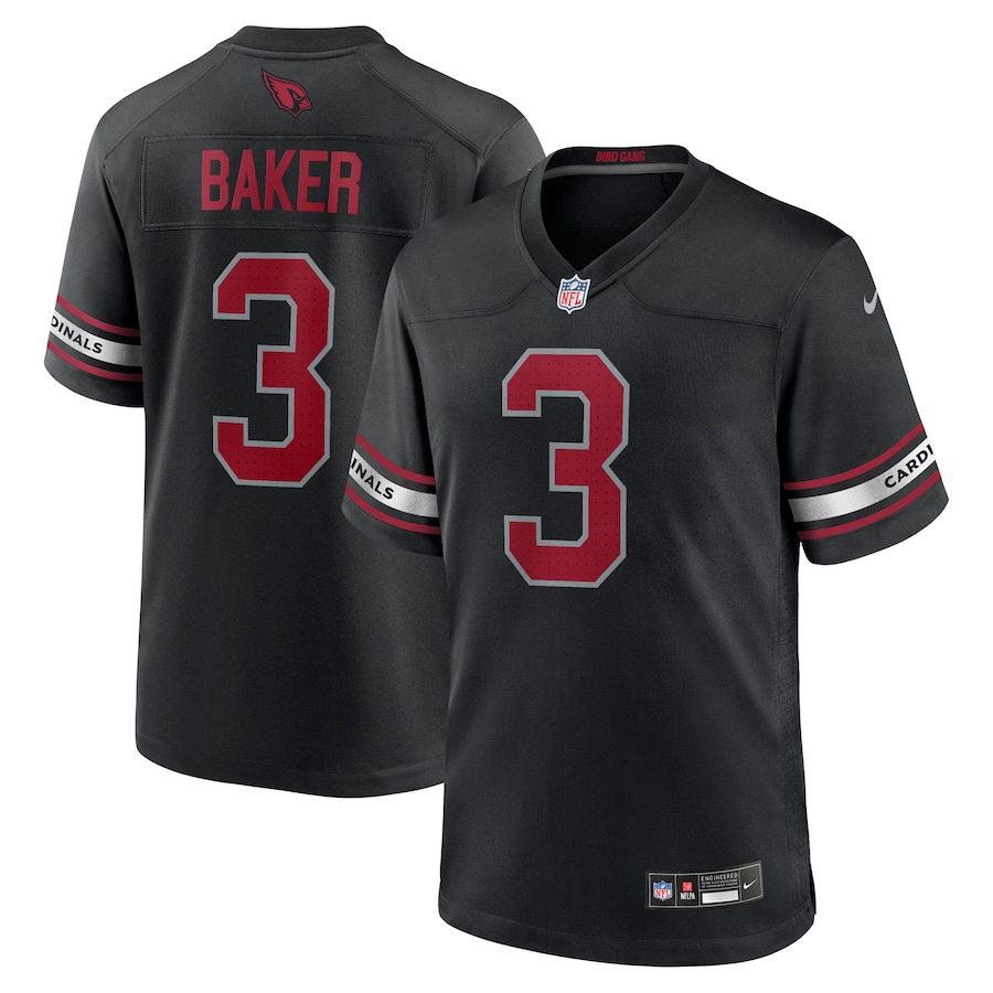 Arizona Cardinals Budda Baker Nike Black Game Jersey