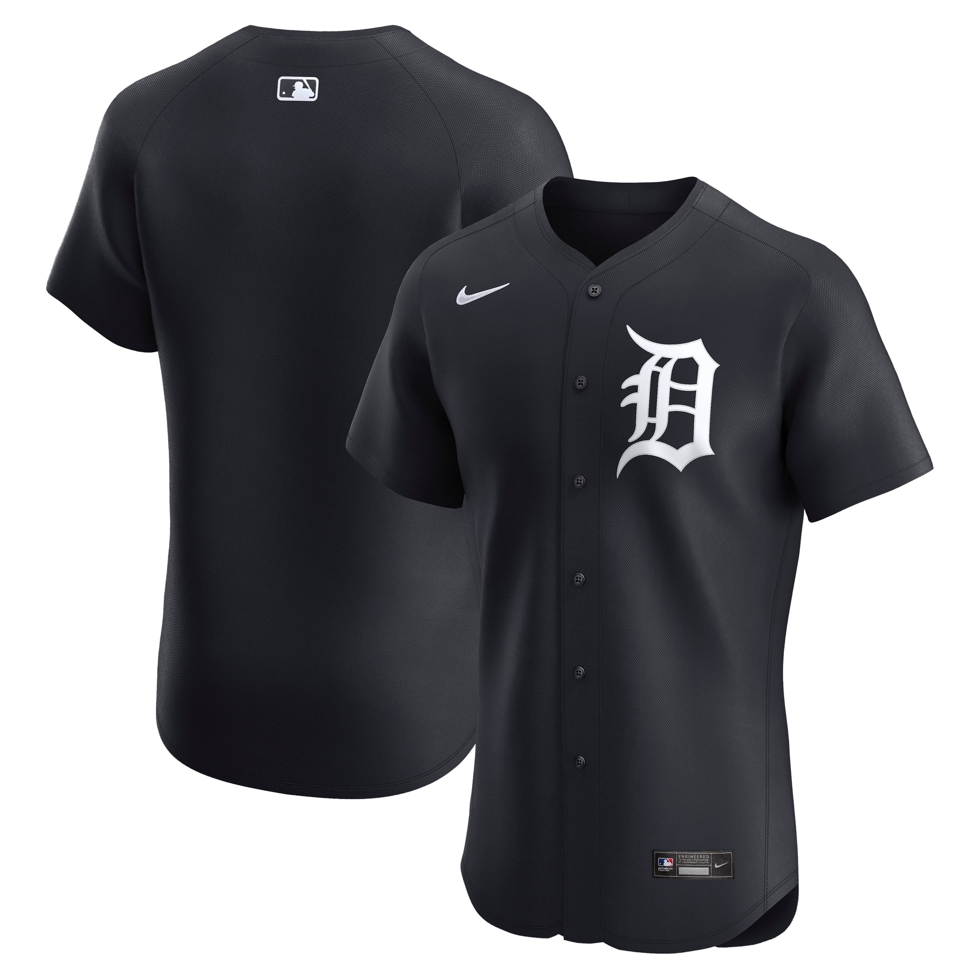 Men’s Detroit Tigers Nike Navy Alternate Elite Jersey