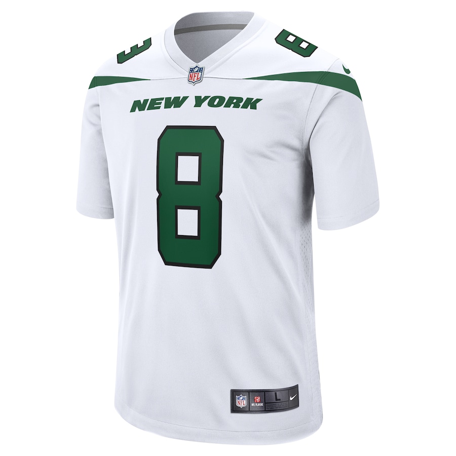 Aaron Rodgers New York Jets Nike Game Jersey – White