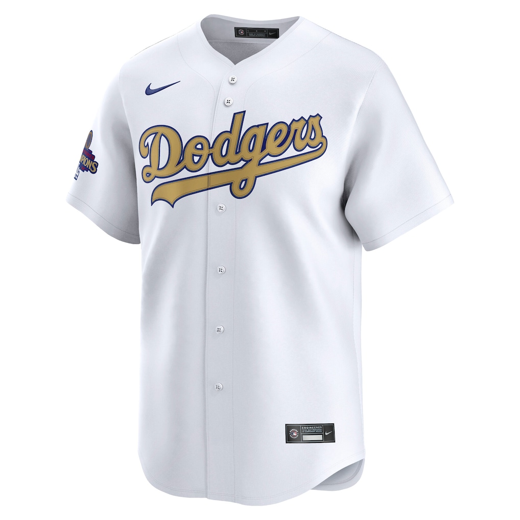 Los Angeles Dodgers Nike 2025 Gold Collection Limited Jersey