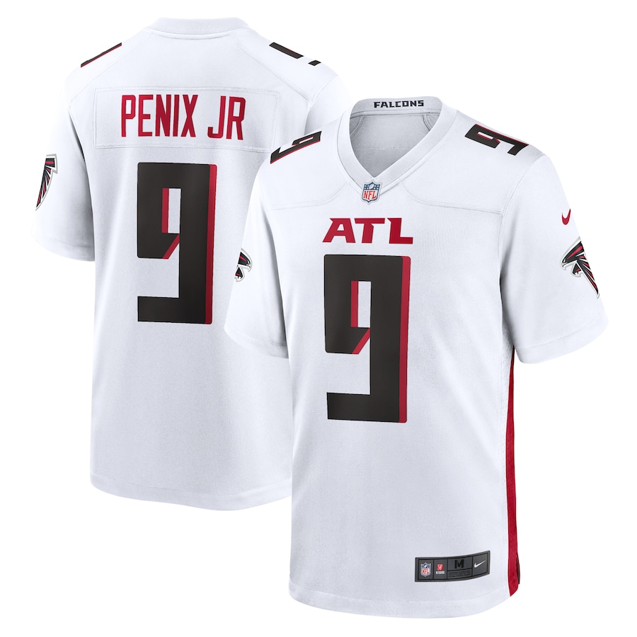 Michael Penix Jr. Atlanta Falcons Nike Game Jersey – White