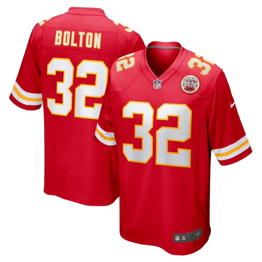 NFL Nick Bolton Kansas City Chiefs Nike Game Jersey Red