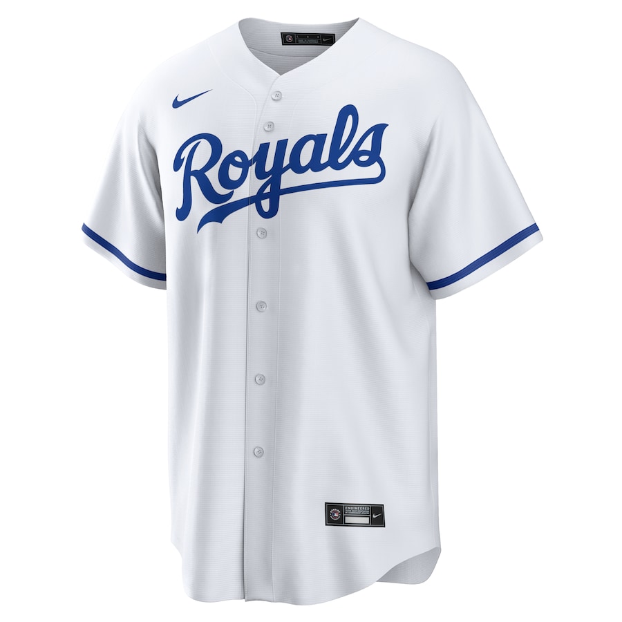 Men’s Kansas City Royals Seth Lugo Nike White Home Replica Jersey