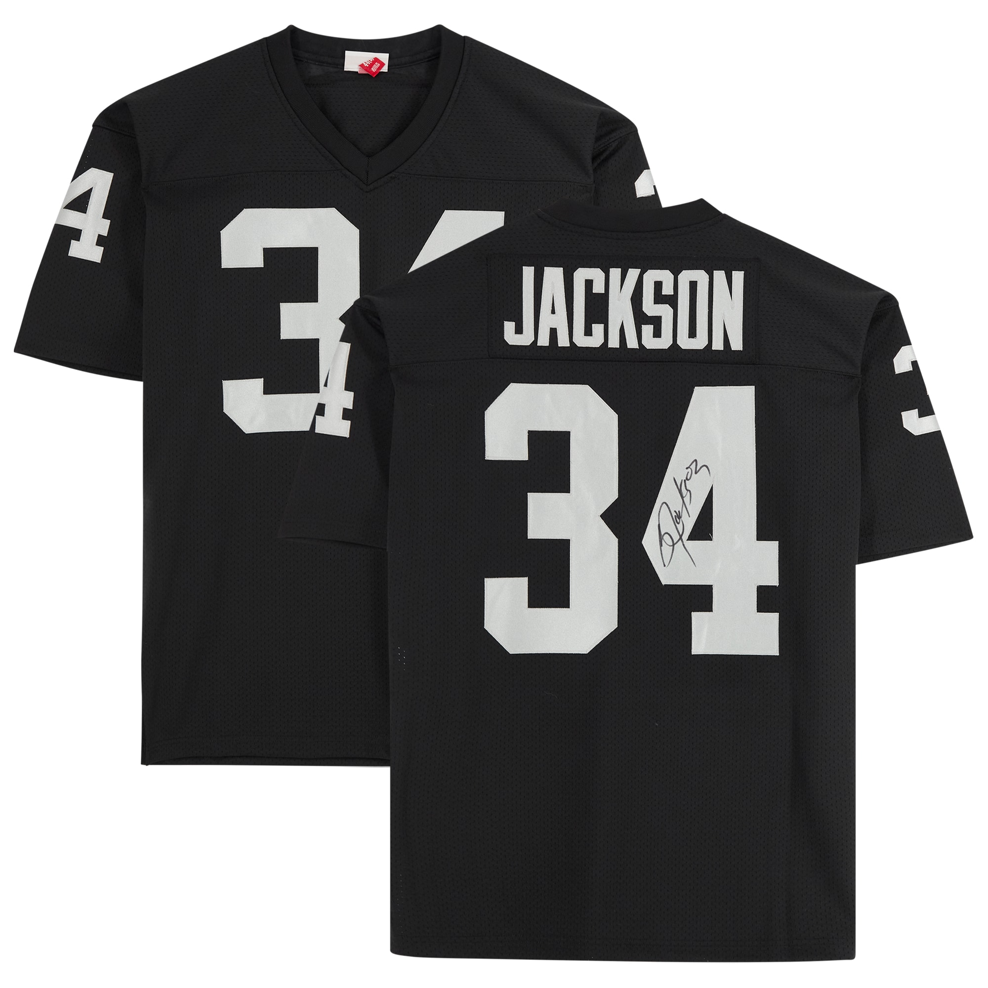 Bo Jackson Las Vegas Raiders Autographed Black Jersey