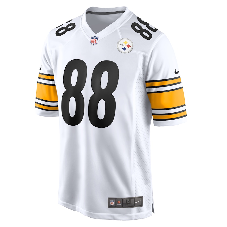 Pat Freiermuth Pittsburgh Steelers Nike Game Player Jersey – White