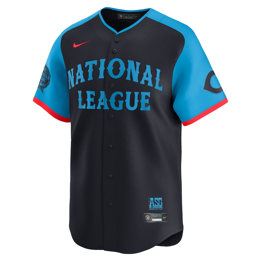 National League Elly De La Cruz Nike Navy 2024 MLB All-Star Game Limited Player Jersey