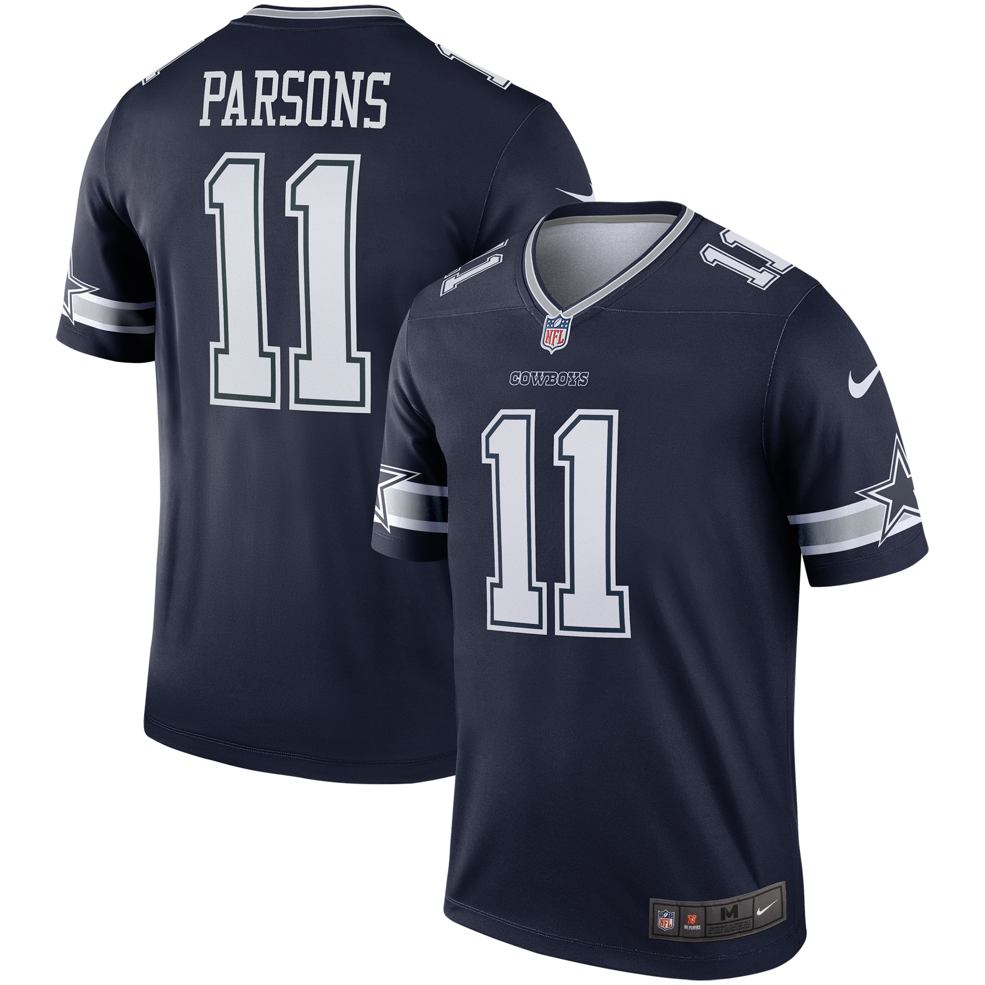 Dallas Cowboys Micah Parsons Nike Navy Team Legend Player Performance Top
