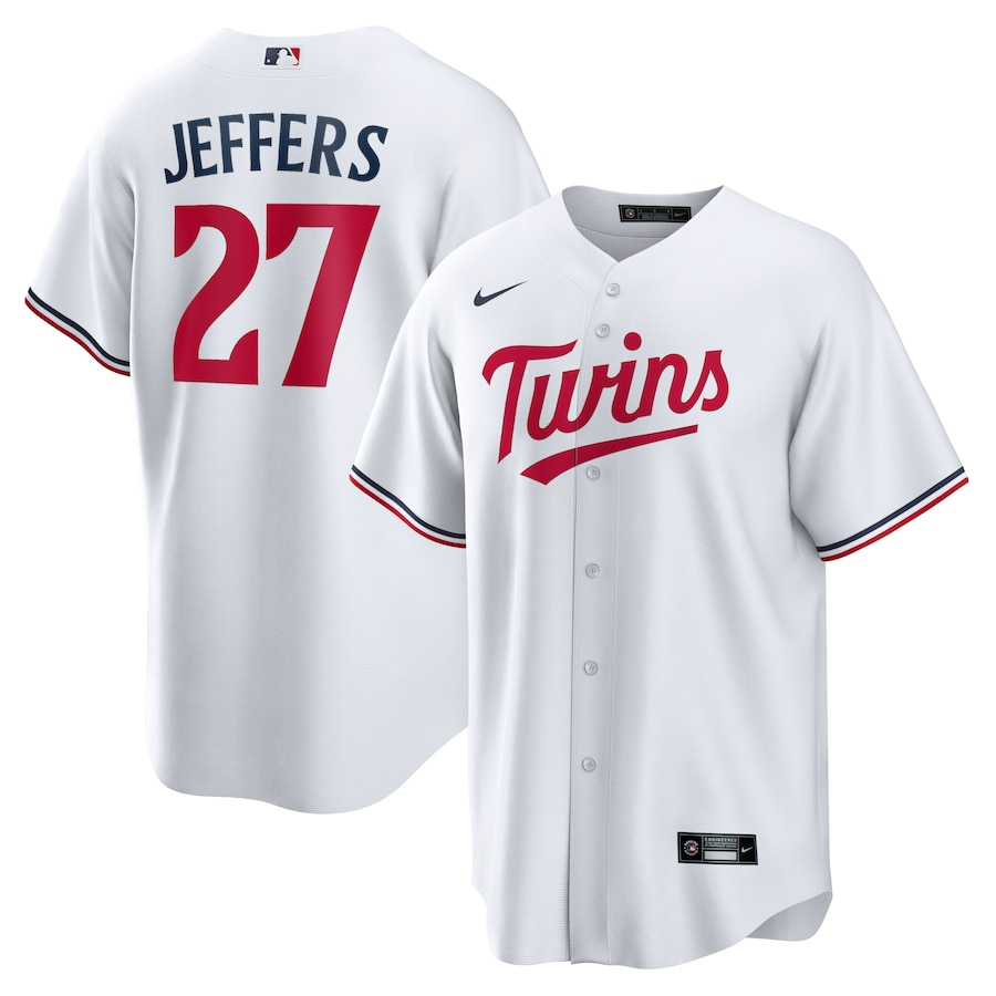 Jeffers Minnesota Twins Home Limited Player Jersey MLB