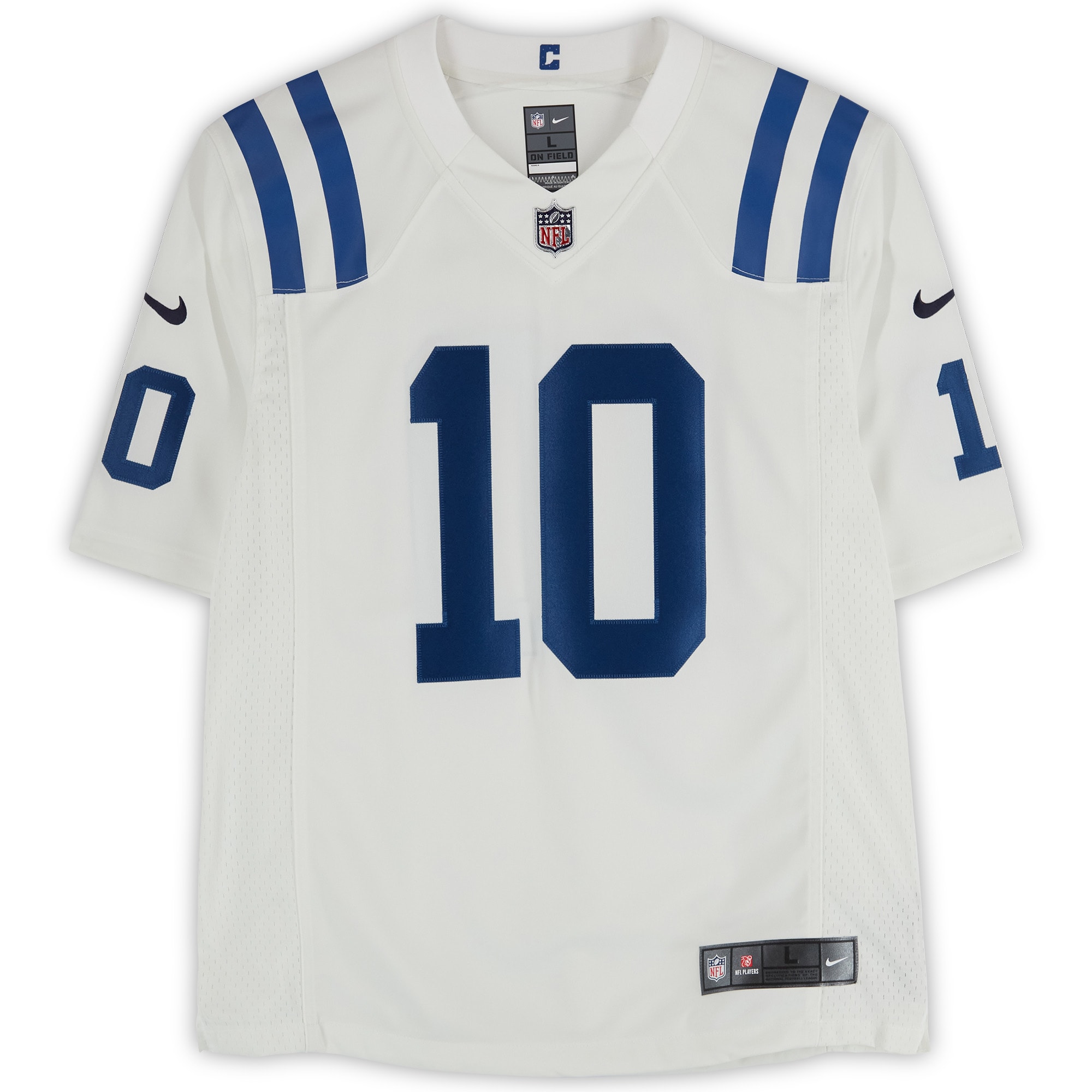 Adonai Mitchell Indianapolis Colts Autographed White Limited Jersey